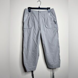 TITLE NINE Hiking Climbing Outdoor Capri Pants Grey size 6